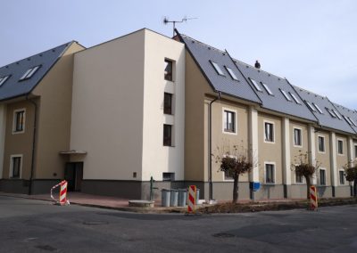 Zateplení domu s pečovatelskou službou v ul. Sokolská, město Jičín