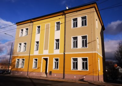 Kompletní rekonstrukce sociální bydlení F, Liberec